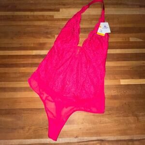 Wacoal Women's Ciao Bella Lace Teddy - Persian Red - Size S